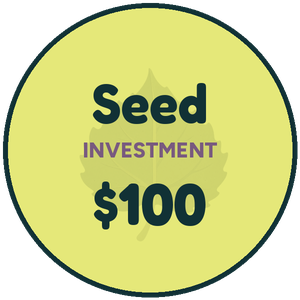 Seed Level Sponsor – $100